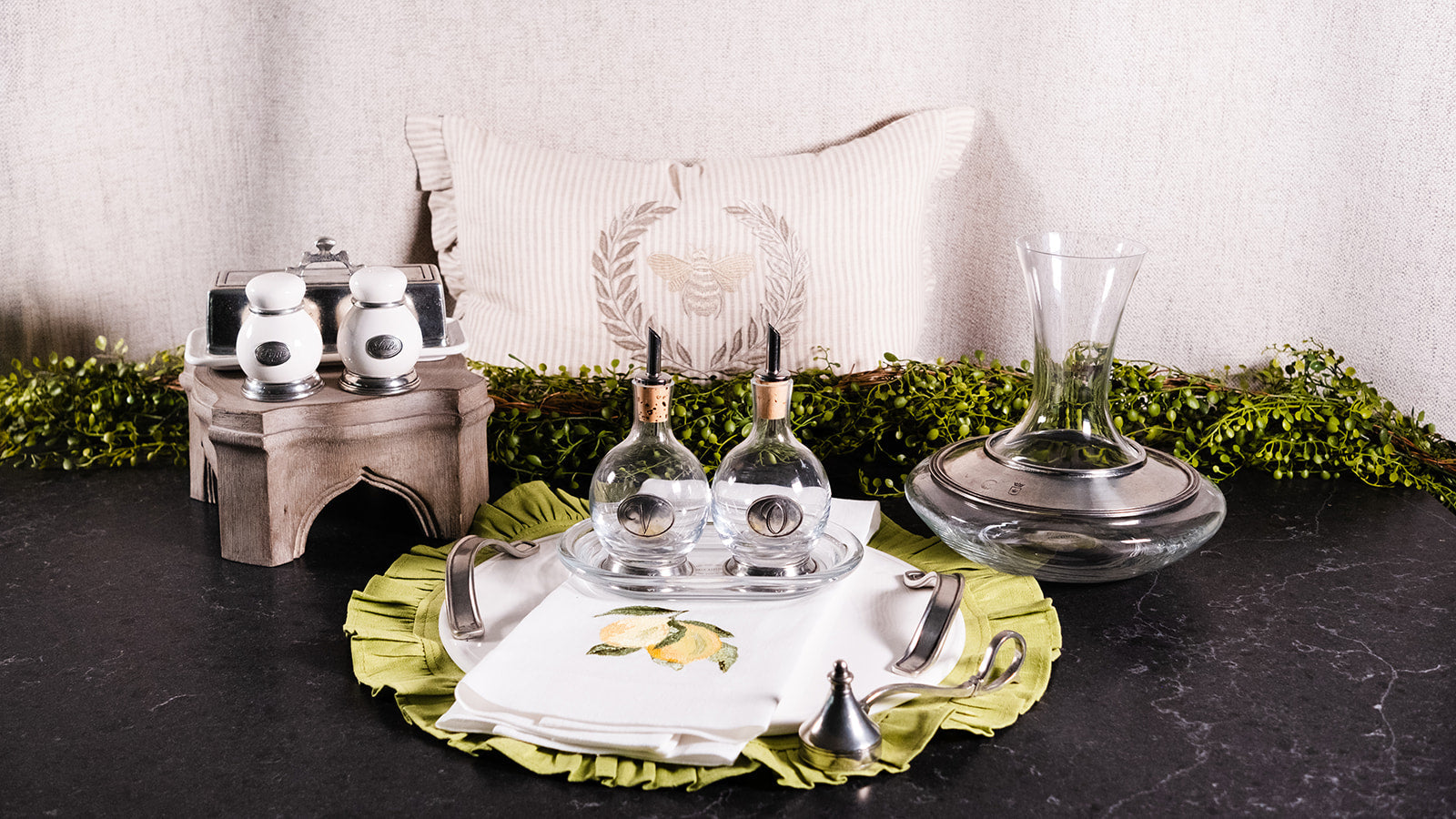 ARTE ITALICA and CROWN LINEN DESIGNS COLLECTION