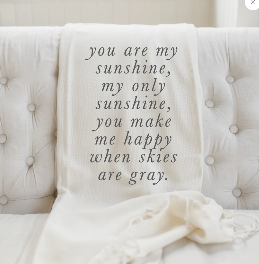 Throw - You Are My Sunshine