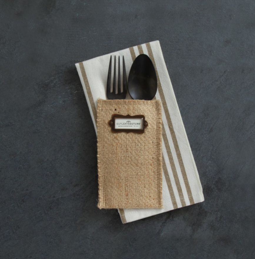 Message Maker Silverware Pouch Set