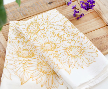 Tea Towel - Sunflower