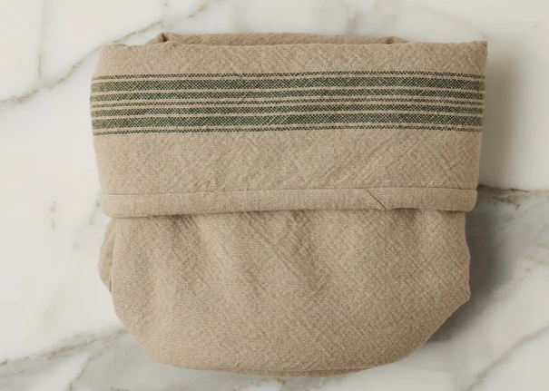 Green Stripe Bistro Bag