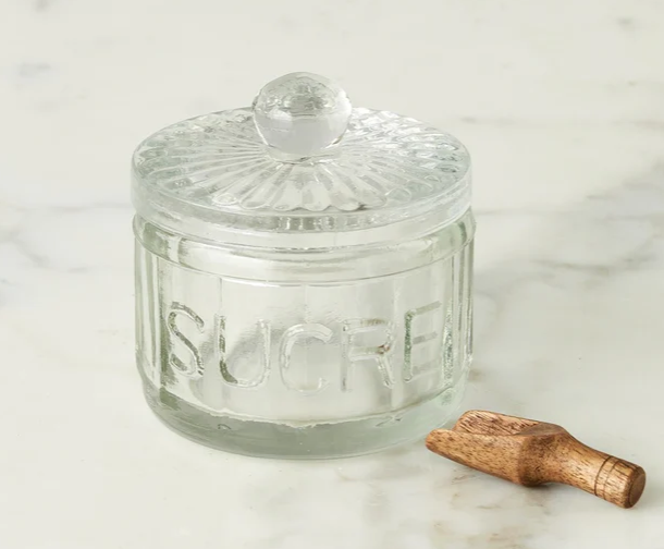 Bistro Glass Sugar Cellar