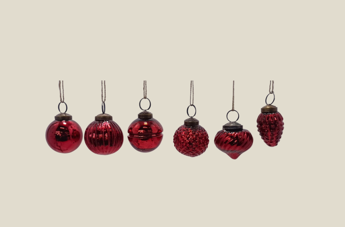 Glass Mercury Mini - Red