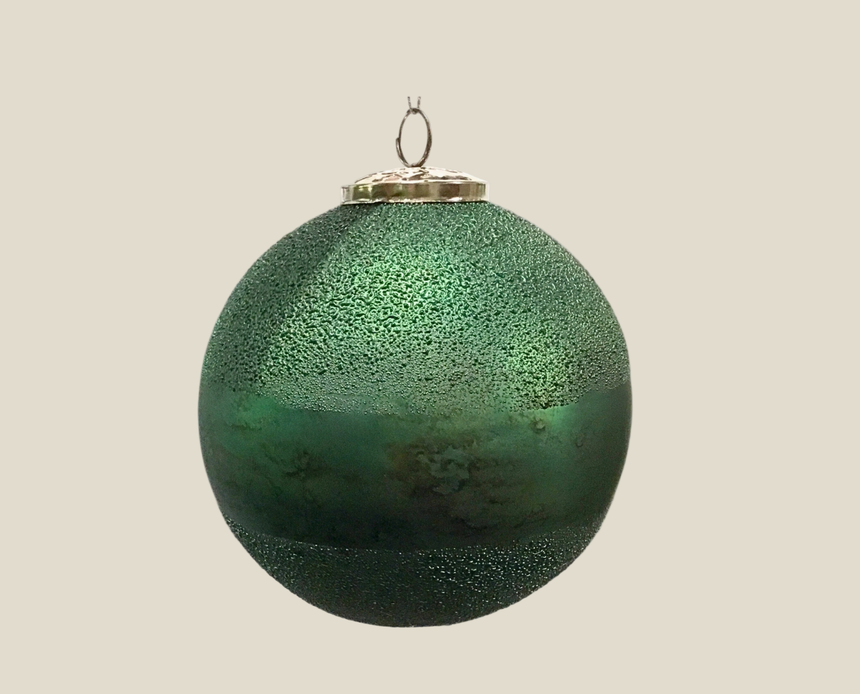 4" Matte Green Textured