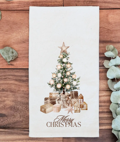 Christmas Tree Tea Towel