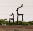 Wrought Iron Deer Set