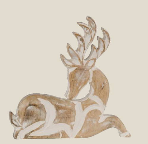 Whitewashed Deer