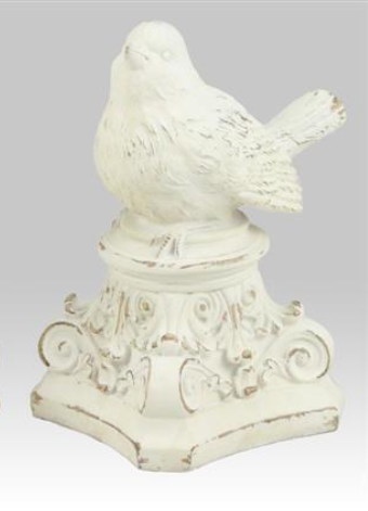Resin Bird on Scroll Base