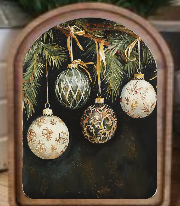 Wooden Arch Ornament Art