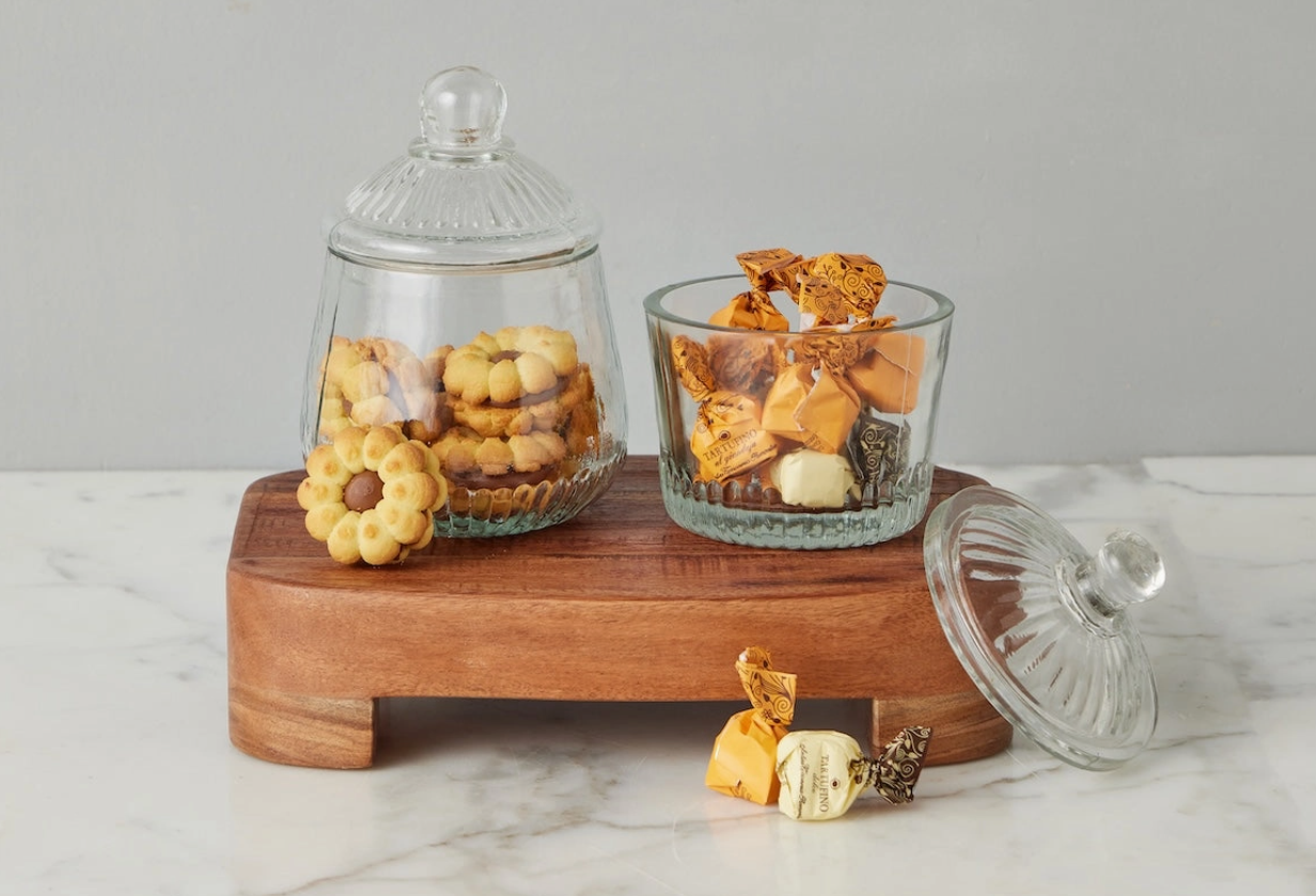 Bistro Glass Biscuit Jar
