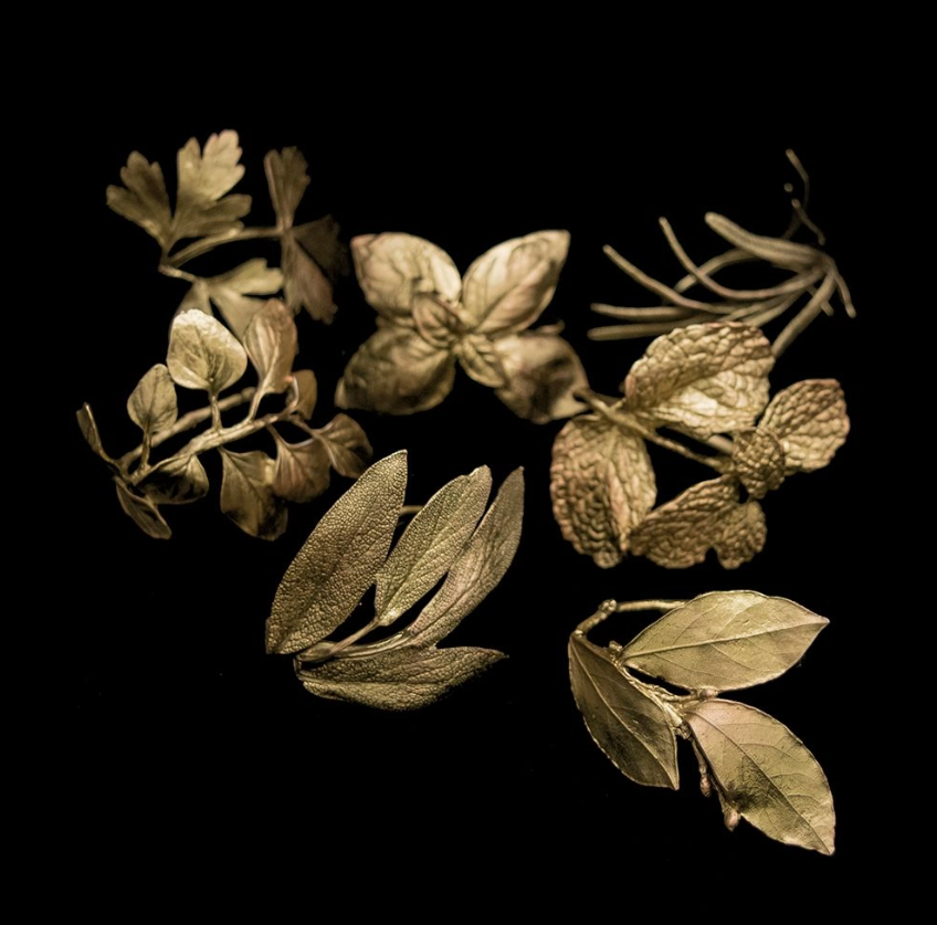 Herb Assorted Napkin Rings