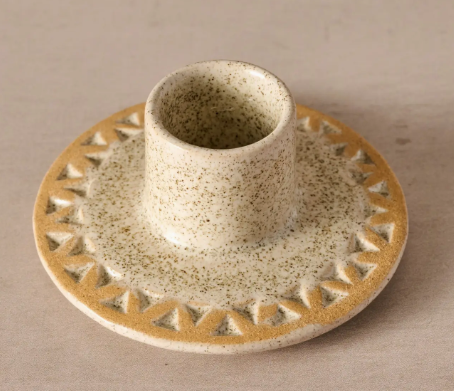 Tidal Etched Ceramic Taper Holder