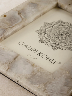 Cherish Semi-Precious Agate Frame - 5" x 7"