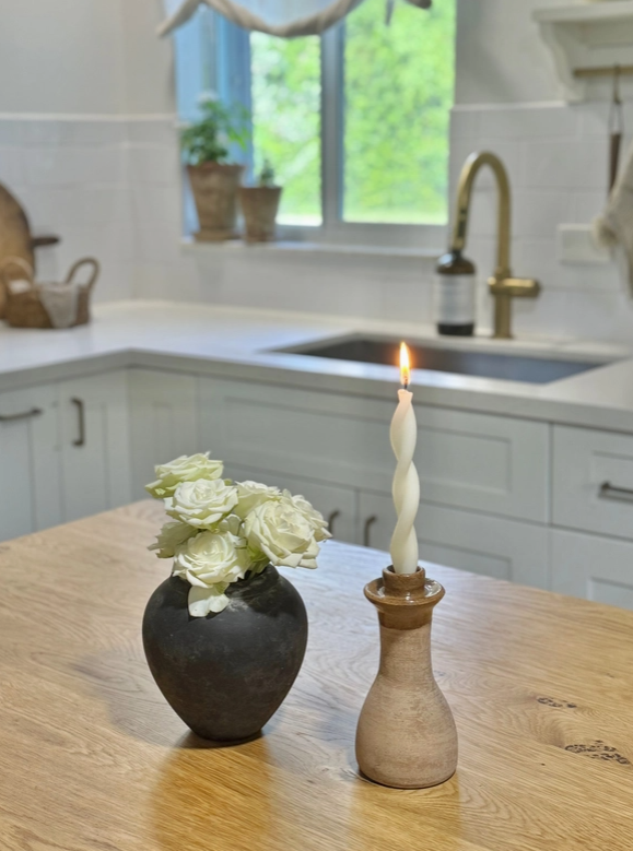 Terracotta Candle Holder Set