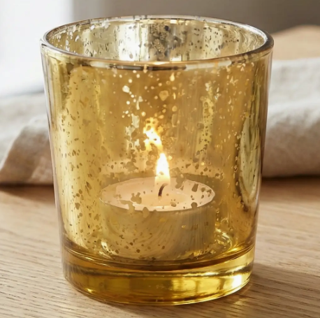 Gold Votive Holder