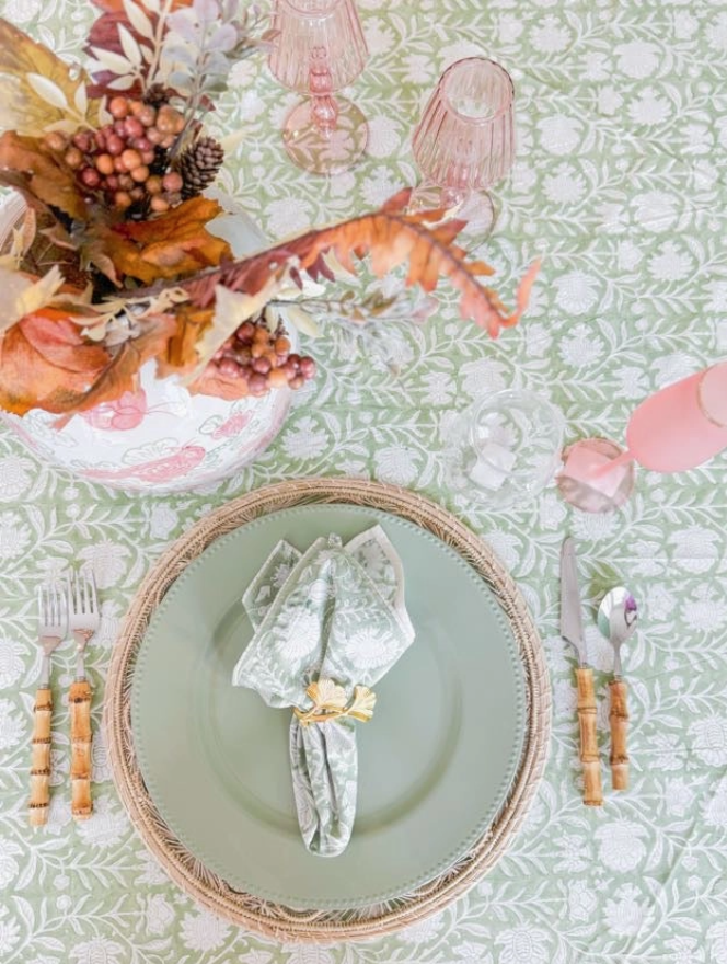 Verdigreen Table Cloth - Small