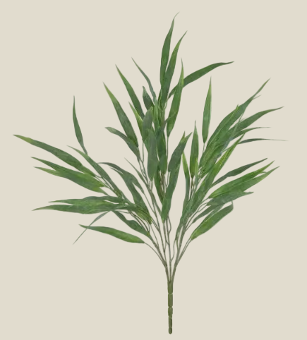 Grass Bush, Dusty Green, 22.5"