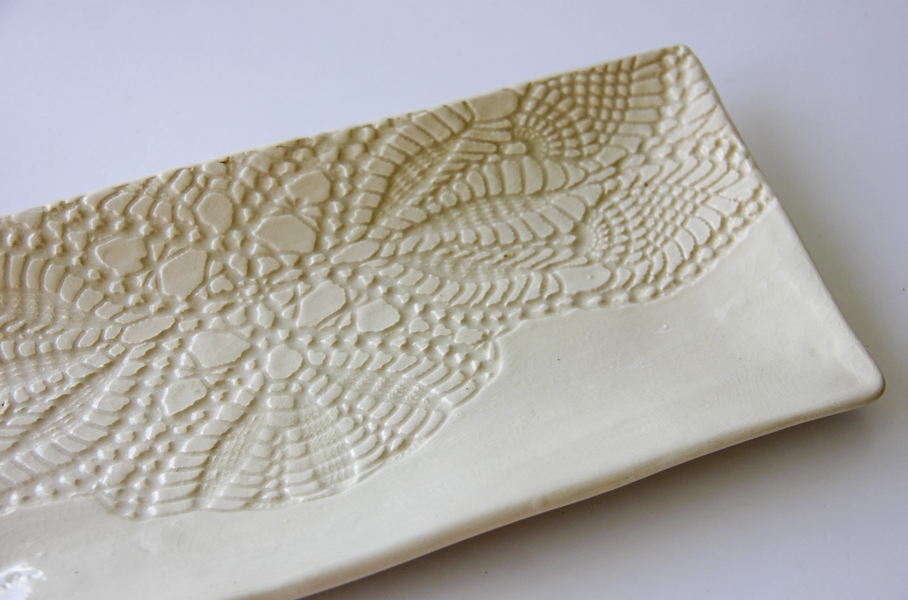 Prodigal Pottery Platter - Oyster Shell