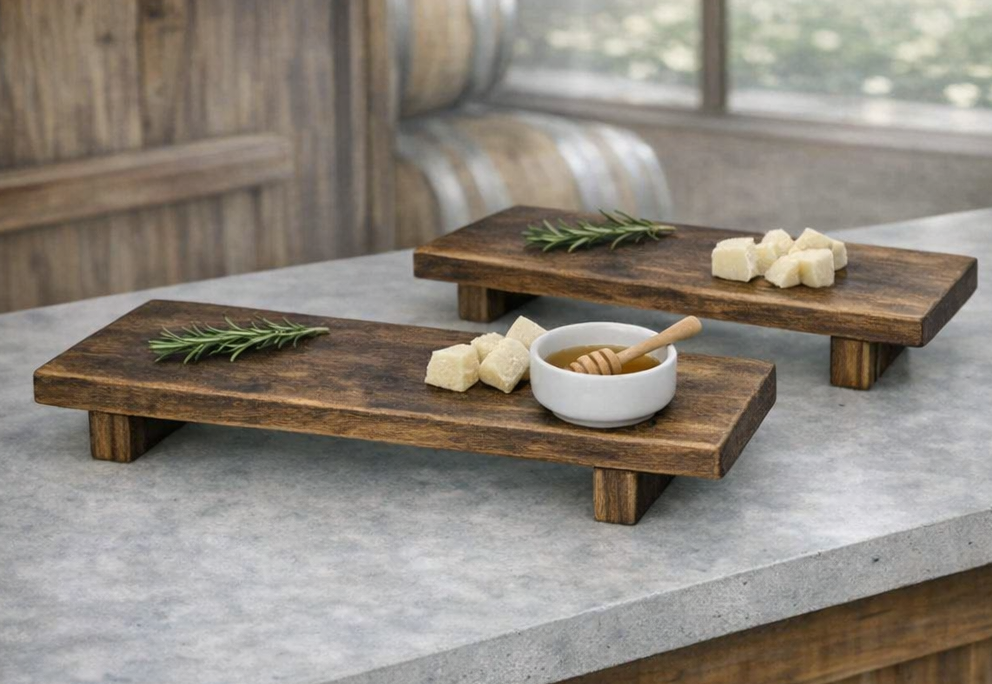 Barrel Stave Riser - Set of 2