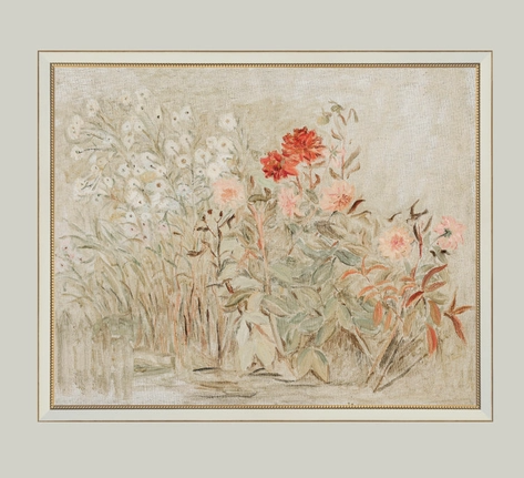 Small Garden Framed Art , 22x18