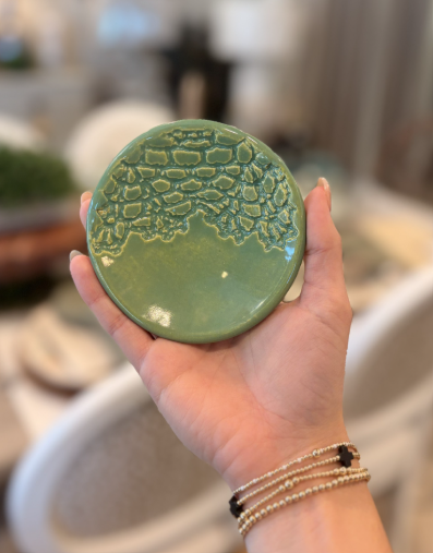 Lace Ring Dish - Tidal Pool