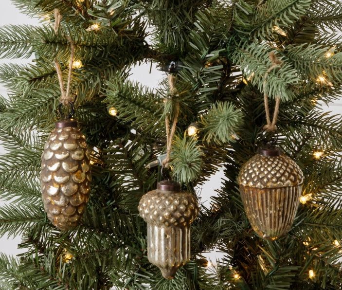 Woodland Ornament Trio