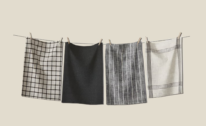 Kitchen Towels / Black