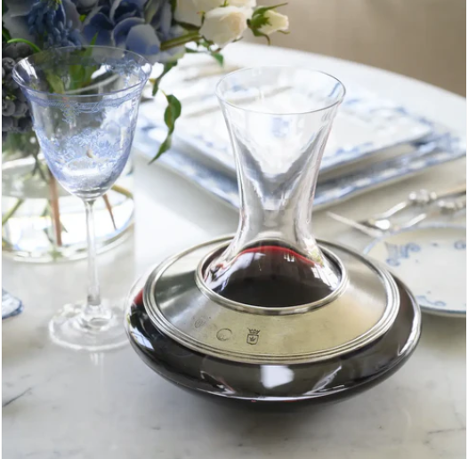 Arte Italica Taverna Belly Decanter