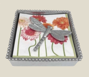 Mariposa Dragonfly Napkin Box
