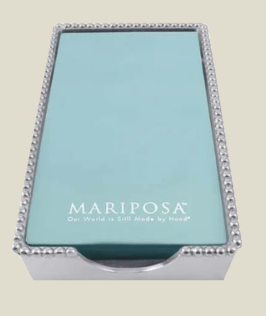 Mariposa Beaded Guest Towel Holder