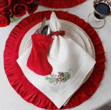 Red Velvet, Mini Stocking
