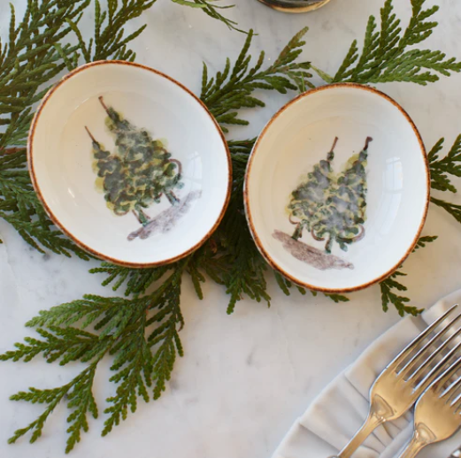 Natale Small Oval Bowl