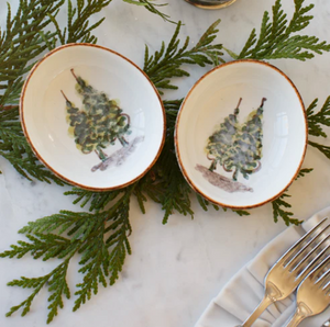 Natale Small Oval Bowl