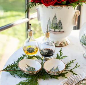 Natale Small Oval Bowl