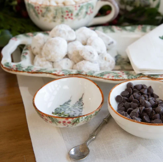 Natale Small Oval Bowl