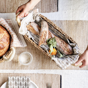 Bread Basket w/ Handles set/2