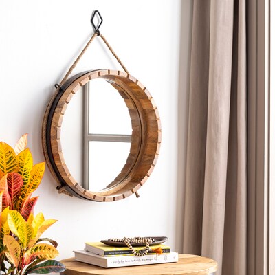Barrel Frame Mirror / Tray