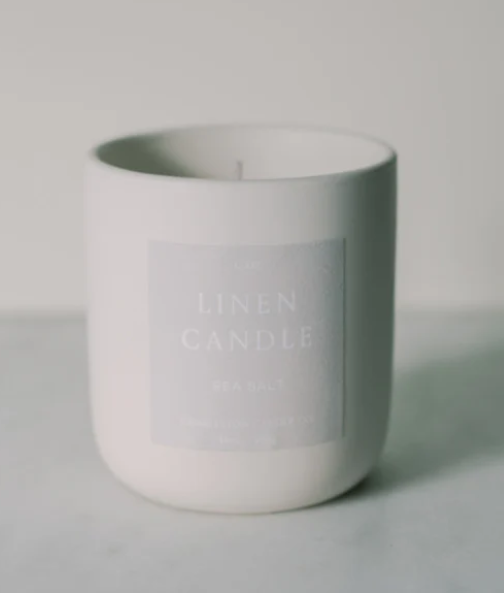Candle - Sea Salt Linen