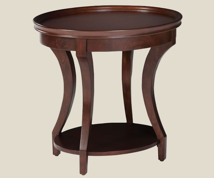 Belmont, Oval End Table