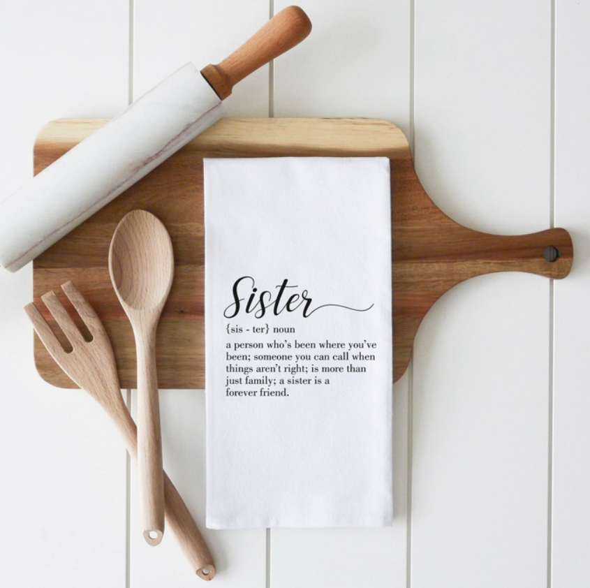 Tea Towel / Sister
