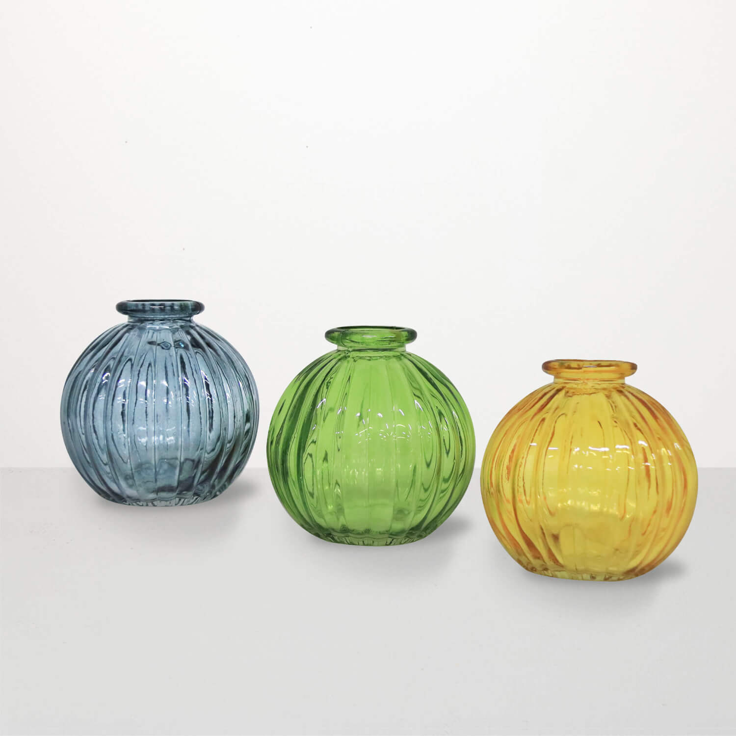 Mini-Vase Set / Yellow