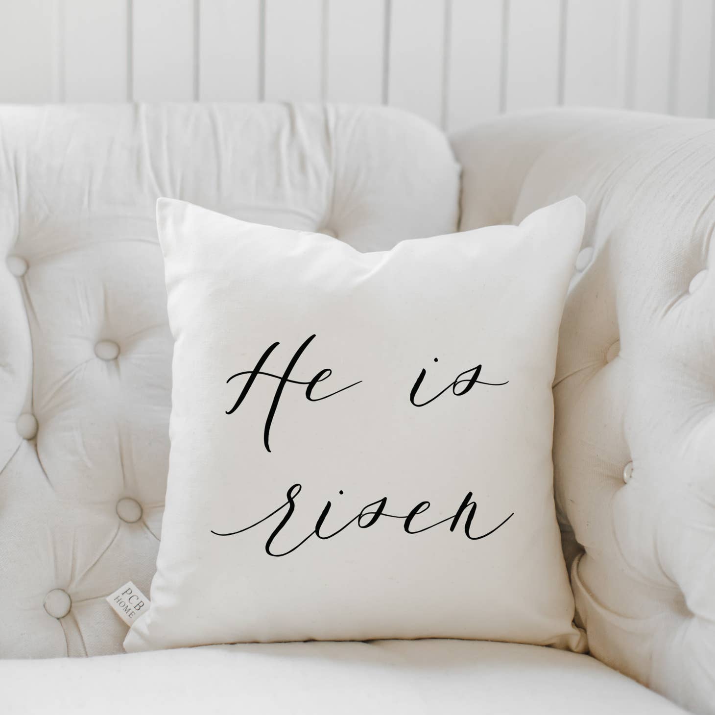 He is Risen Throw Pillow