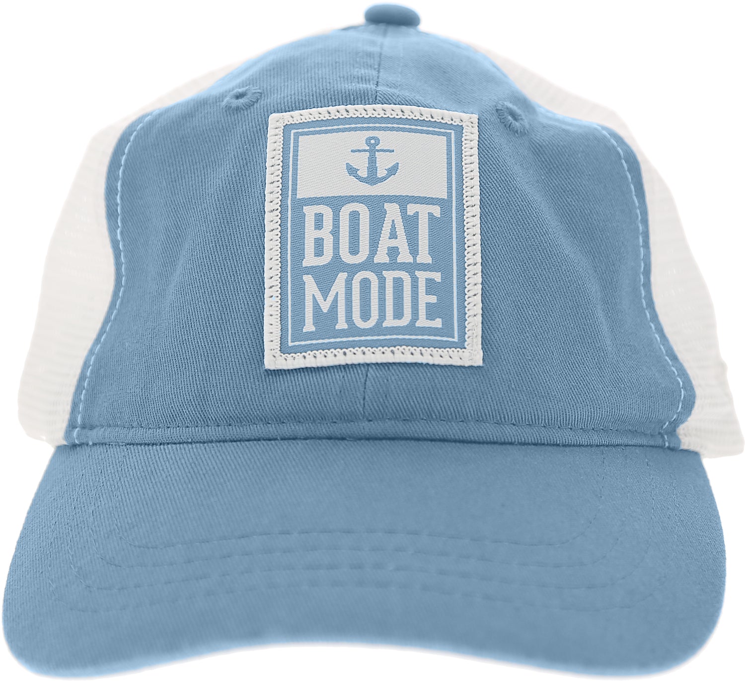 Boat Mode Hat / Blue & White