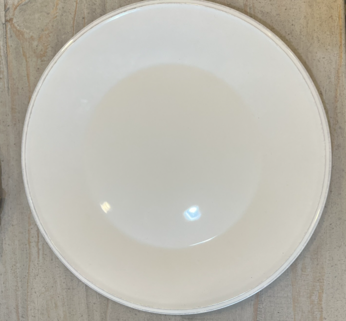 Provisions Dinner 11", White stoneware