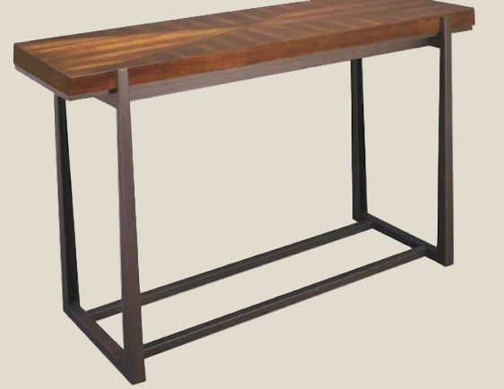 Console, Wood/Metal