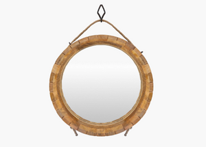 Barrel Frame Mirror / Tray