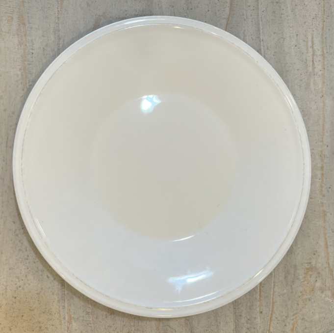 Provisions Salad 8", White stoneware