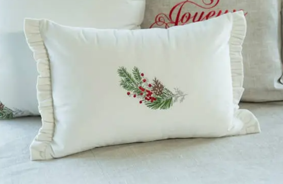 Arte Italica Natale Velvet Pillow