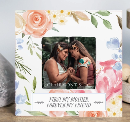 Wood Frame, First My Mother