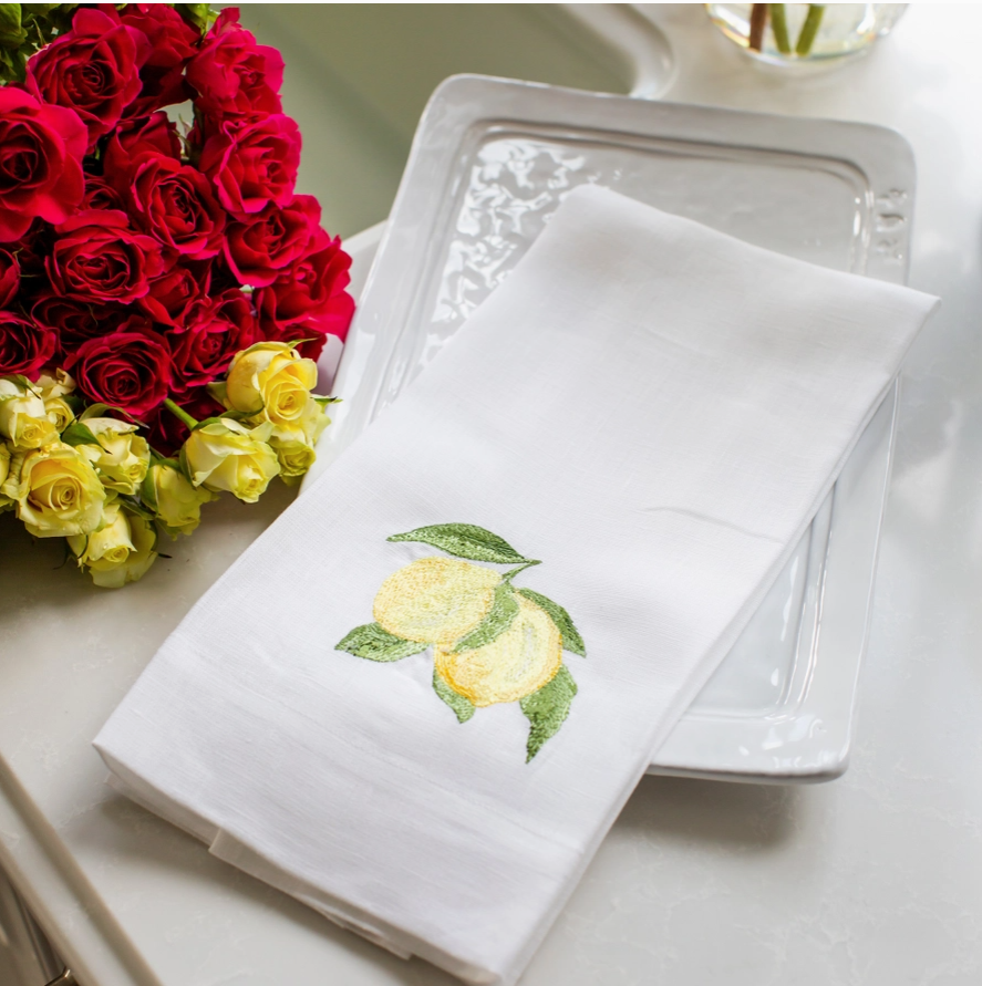 Crown Linen Designs Towel / Lemon Branch